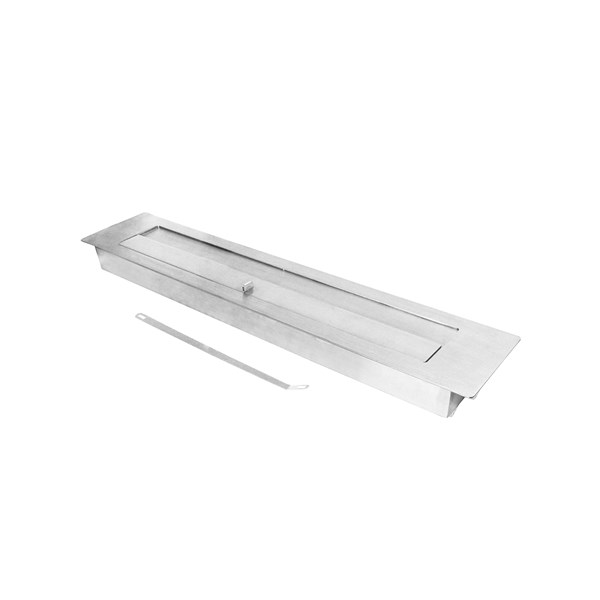 Queimador Lareira Ecológica Álcool Etanol Inox 101cm