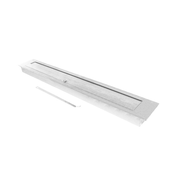 Queimador Lareira Ecológica Álcool Etanol Inox 121cm