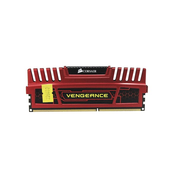 Pente Memória RAM Desktop Corsair Vengeance 4GB 2133MHZ DDR3 CMZ8GX3M2A2133C11R Vermelha