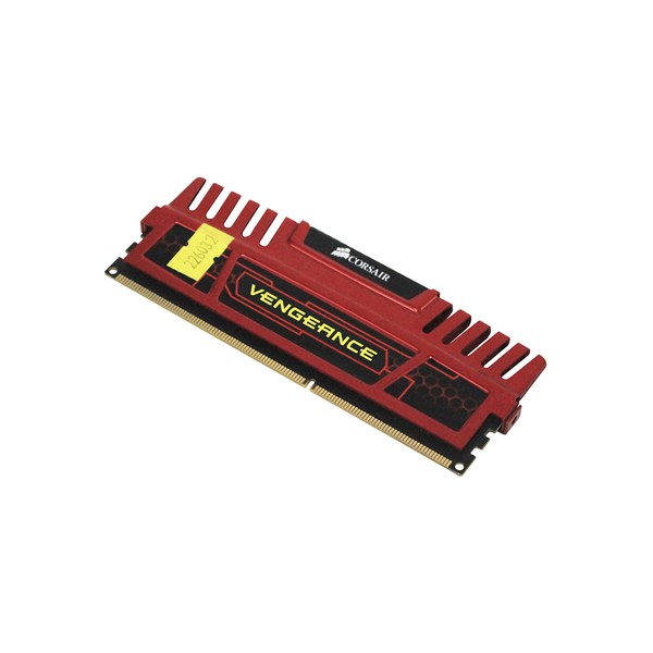 Pente Memória RAM Desktop Corsair Vengeance 4GB 2133MHZ DDR3 CMZ8GX3M2A2133C11R Vermelha