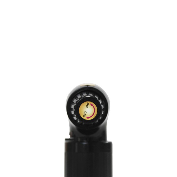 Maçarico Culinário Portátil Recarregável Gás Butano Preto