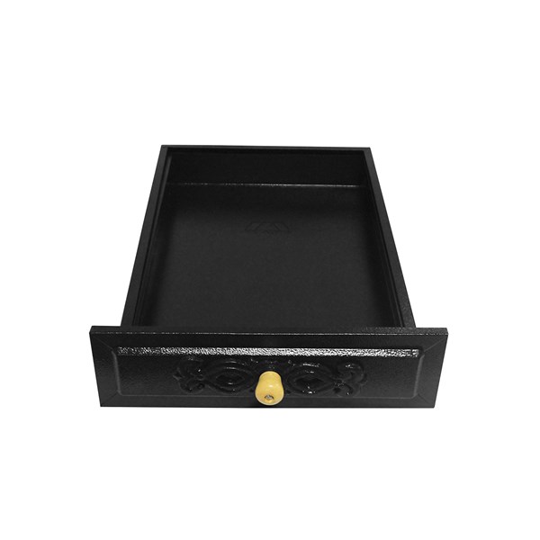 Gaveta Cinzeiro Aço Suporte 32X6X46cm Colonial Grande