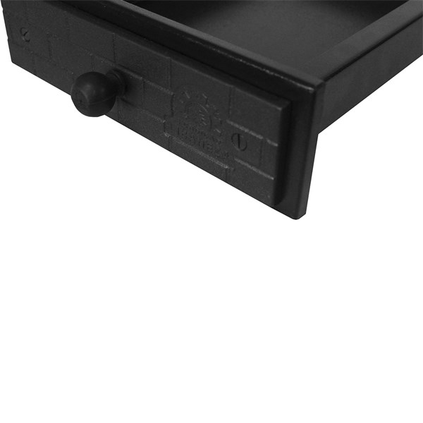 Gaveta Cinzeiro Aço Suporte 25,5X4,5X34,5cm Tijolinho