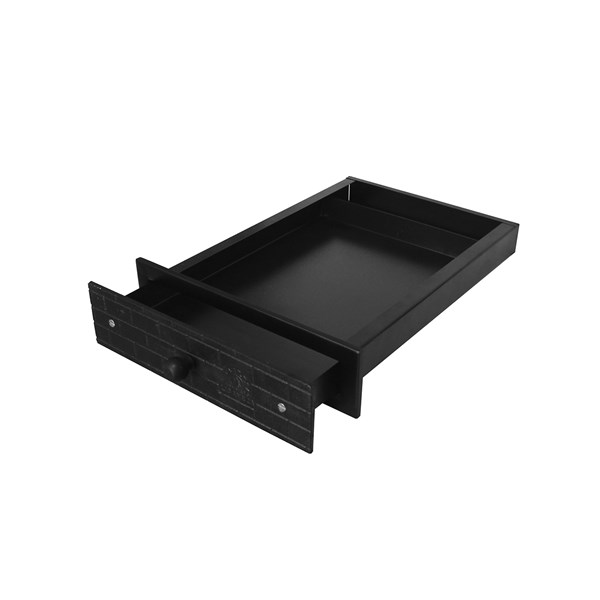 Gaveta Cinzeiro Aço Suporte 32,5X4,5X47cm Tijolinho