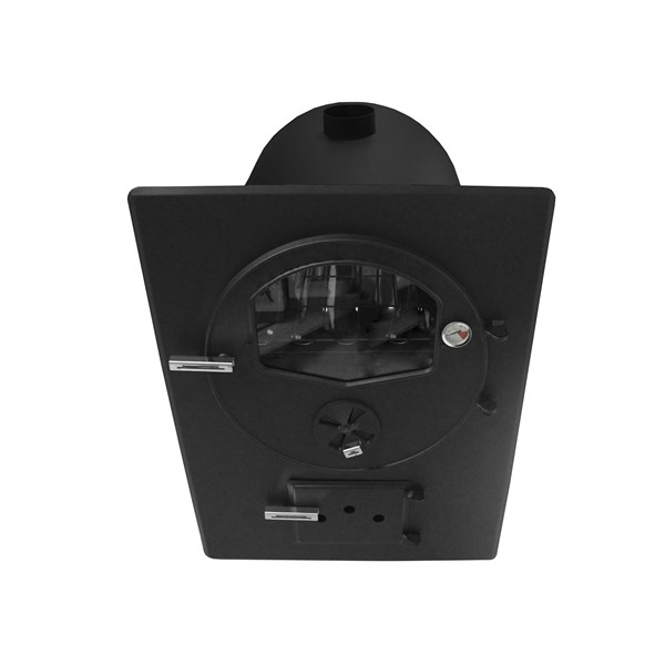 Forno Ferro Embutir Vidro Inox Médio