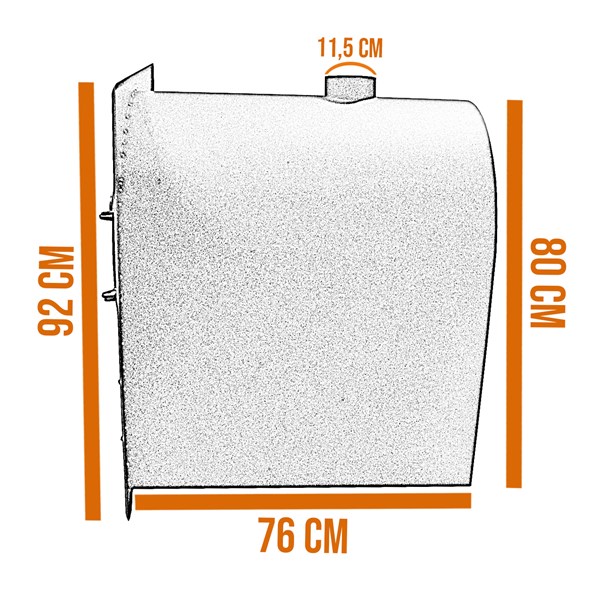 Forno Ferro Embutir Vidro Inox Médio