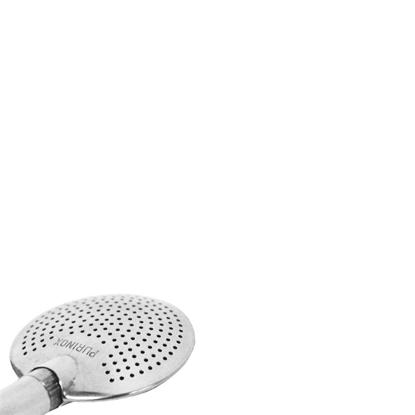 Bomba Chimarrão Inox Média Lisa Bocal Rosca