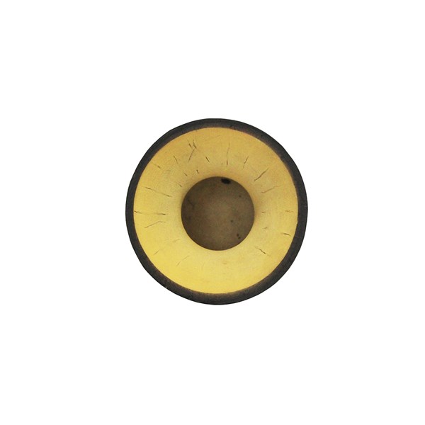 Cuia Chimarrão Porongo Pampa Premium Gravada Bocal Queimado Pé Metal