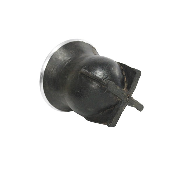 Cuia Chimarrão Porongo Uruguaia Couro Bocal Alumínio Pé Torpedo