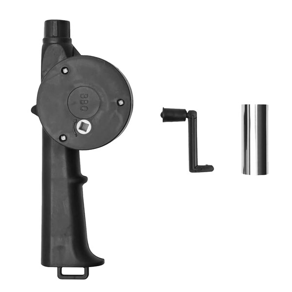 Acendedor Soprador Manual Churrasqueira Lareira Carvão Lenha