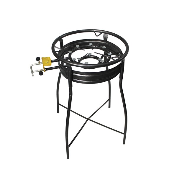 Fogareiro a Gás Alta Pressão 2 Queimadores 2 Regulagens 12 Caulim Quadripé