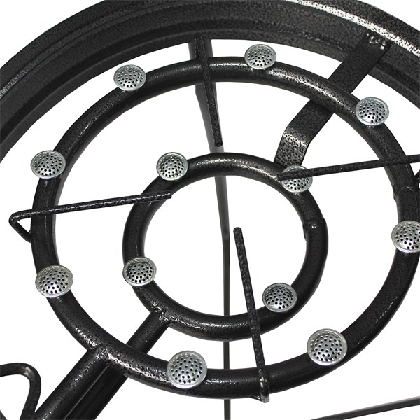 Fogareiro a Gás Alta Pressão 2 Queimadores 2 Regulagens 12 Caulim Quadripé