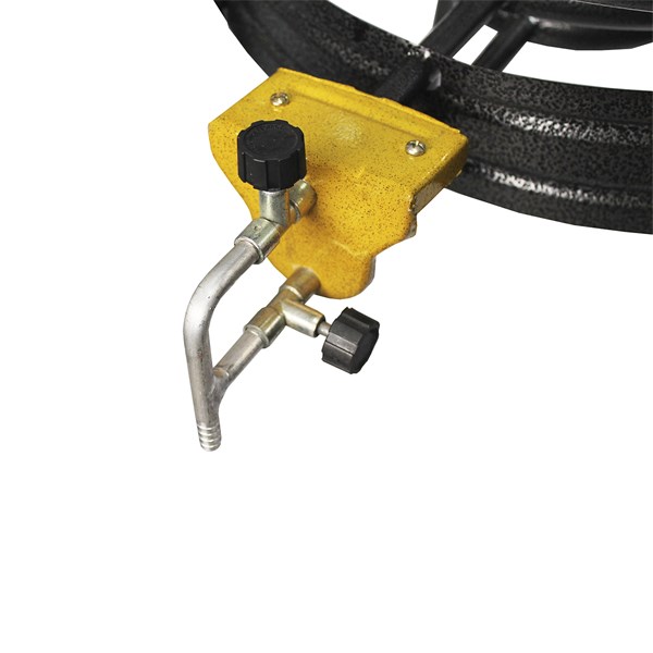 Fogareiro a Gás Alta Pressão 2 Queimadores 2 Regulagens 12 Caulim Quadripé