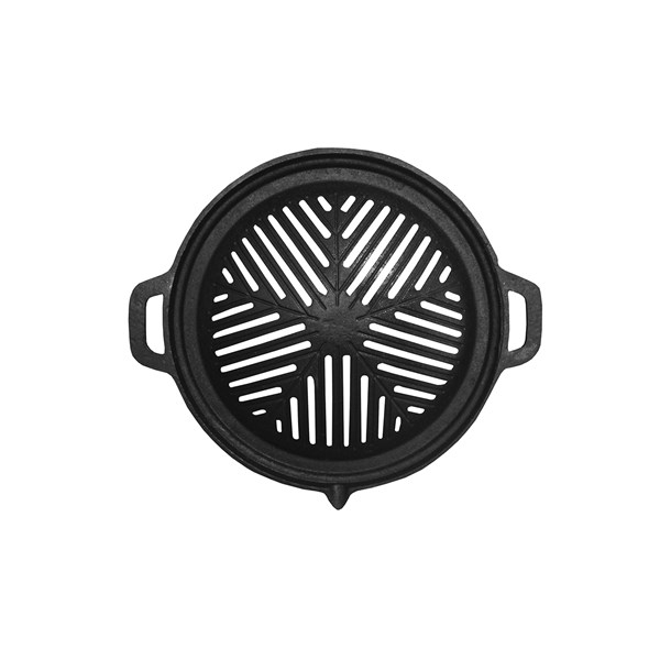 Acessório Gengis Khan Grelha Côncava Ferro Fundido 32cm