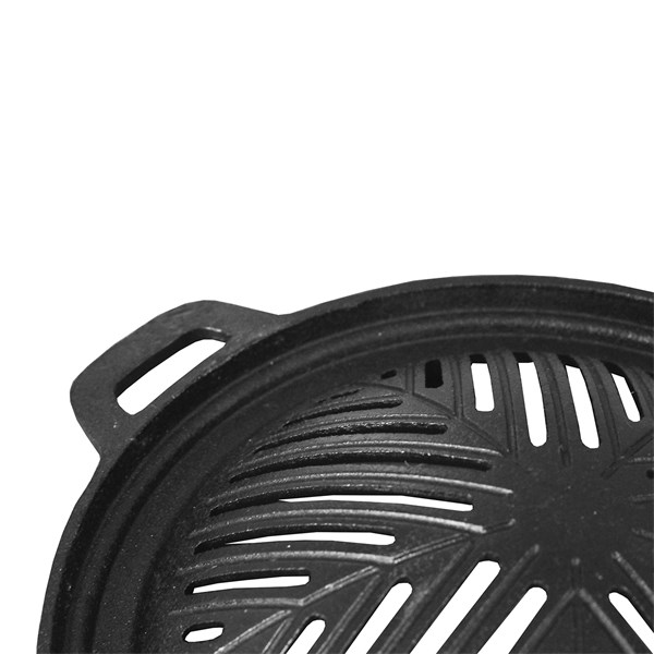 Acessório Gengis Khan Grelha Côncava Ferro Fundido 32cm