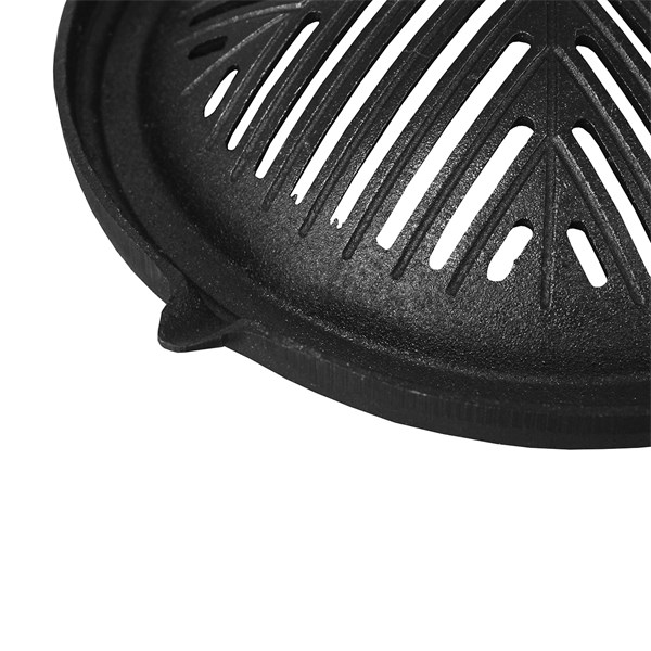 Acessório Gengis Khan Grelha Côncava Ferro Fundido 32cm