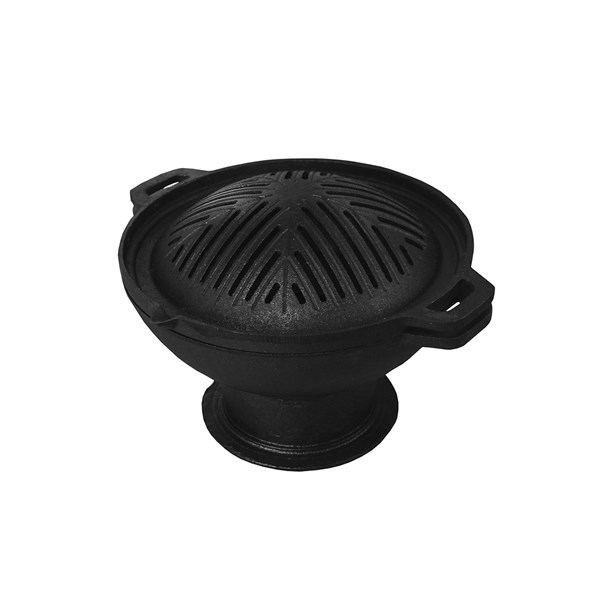 Acessório Gengis Khan Grelha Côncava Ferro Fundido 32cm