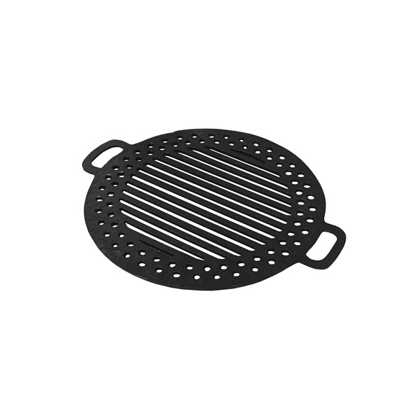 Acessório Gengis Khan Grelha Plana Ferro Fundido 32cm