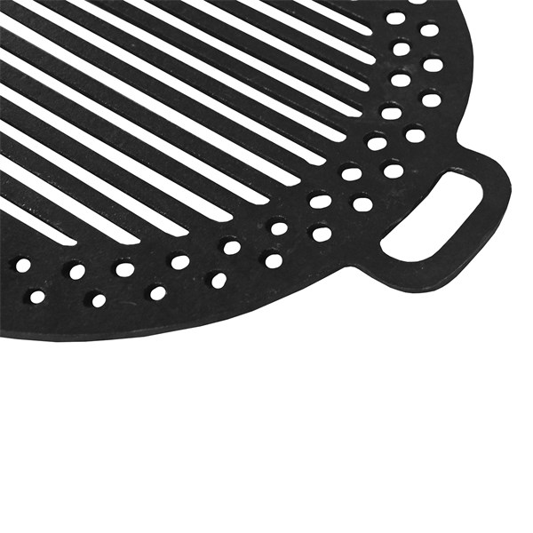 Acessório Gengis Khan Grelha Plana Ferro Fundido 32cm