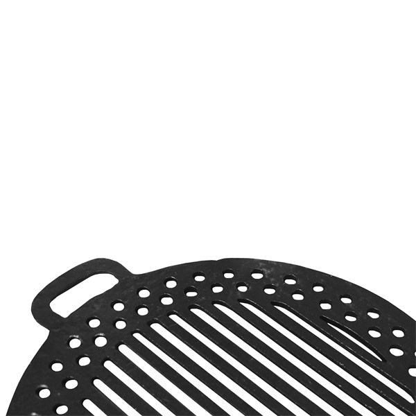 Acessório Gengis Khan Grelha Plana Ferro Fundido 32cm