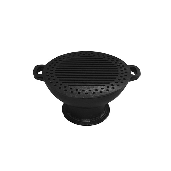 Acessório Gengis Khan Grelha Plana Ferro Fundido 32cm