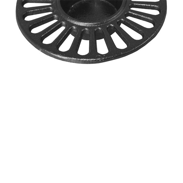 Acessório Gengis Khan Ralo Cinzeiro Ferro Fundido 16cm