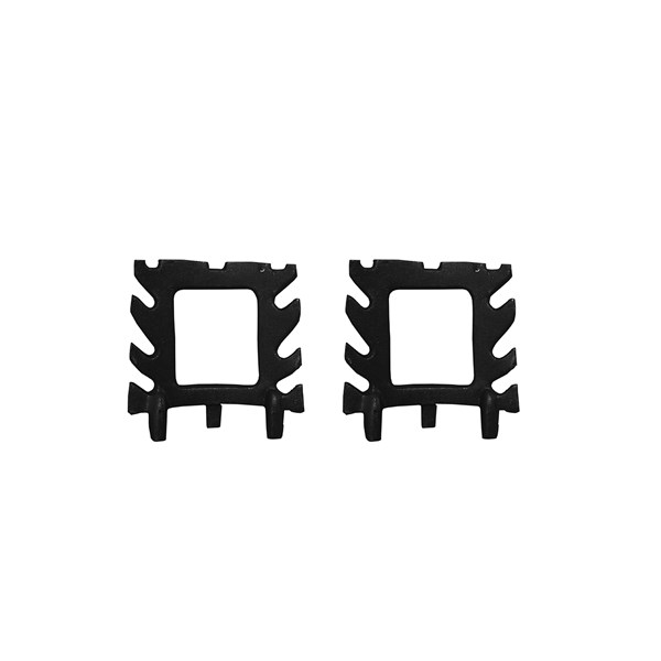 Acessório Gengis Khan Suporte Espetos Ferro Fundido Par