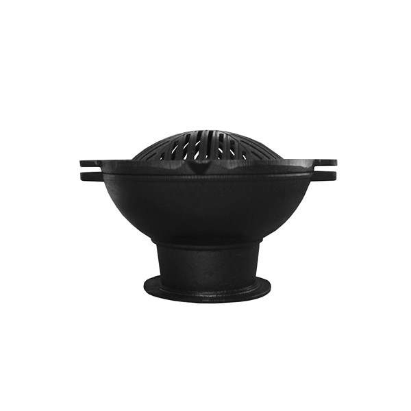 Churrasqueira Gengis Khan Ferro Fundido 32cm 2 Peças