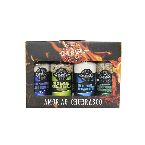 Kit Temperos Quarteto Fantástico