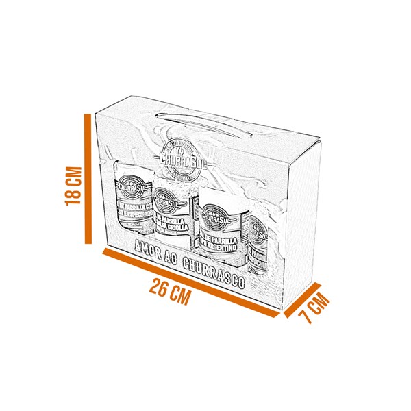 Kit Temperos Quarteto Fantástico