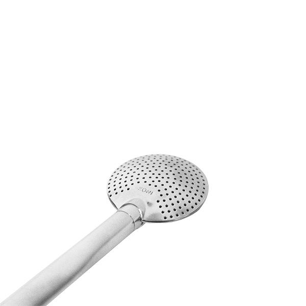 Bomba Chimarrão Inox Média Chata Rosca Nossa Senhora Aparecida Manto