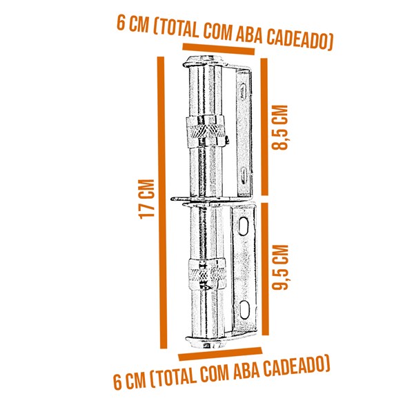 Puxador Janela Vitrô Tipo Punho Cromado