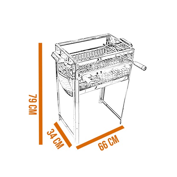 Churrasqueira Inox TBR-03