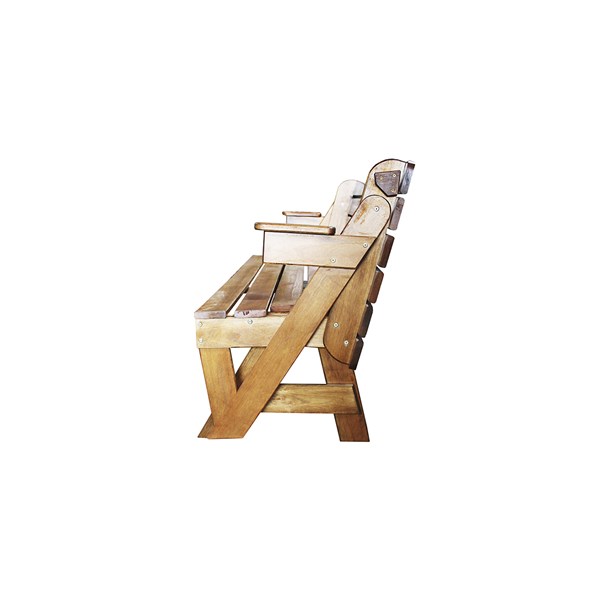 Banco Vira Mesa Multi 1,90m Madeira Eucalipto Stain Verniz