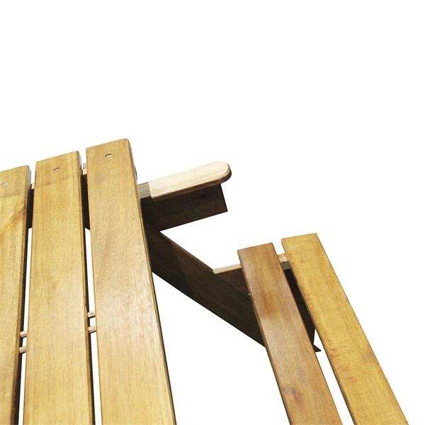 Banco Vira Mesa Multi 1,50m Madeira Eucalipto Stain Verniz