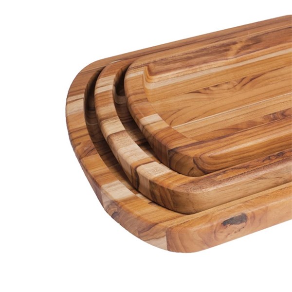 Conjunto Gamela Teca 3 Peças