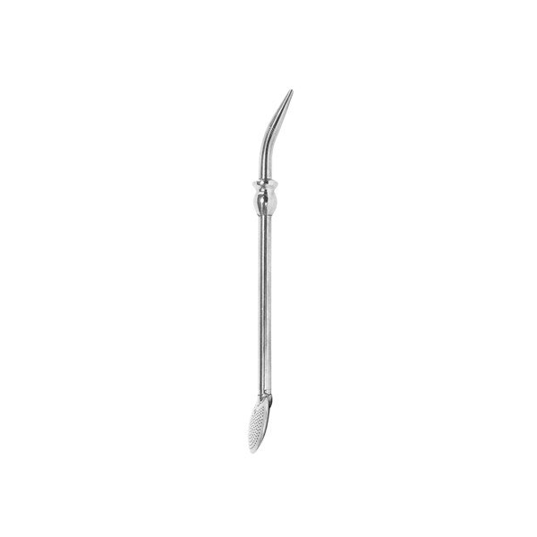 Bomba Chimarrão Inox Grande Anel Cuia Rosca