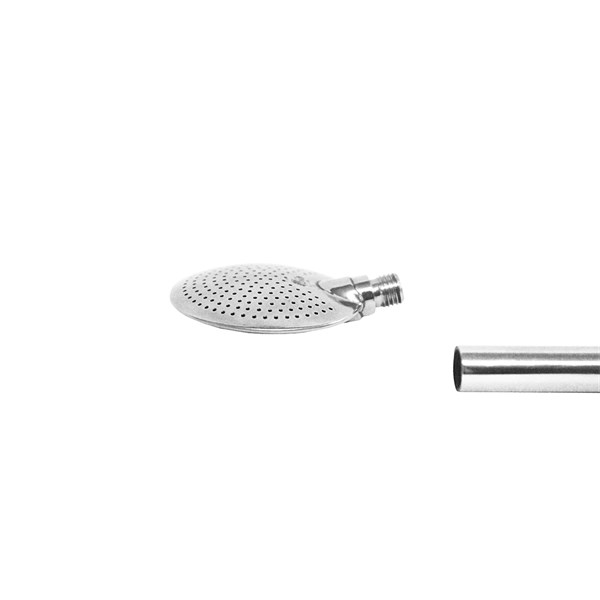 Bomba Chimarrão Inox Grande Anel Cuia Rosca