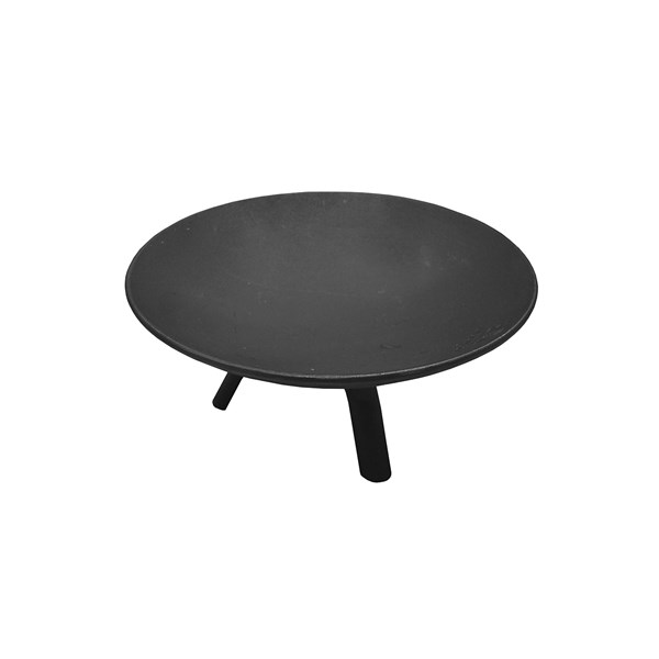 Lareira Braseiro Externo Jardim Ferro Fundido 62cm Preto