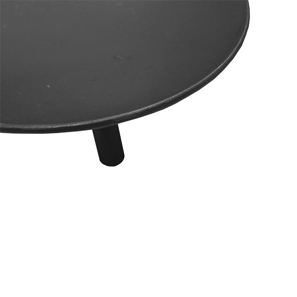 Lareira Braseiro Externo Jardim Ferro Fundido 62cm Preto