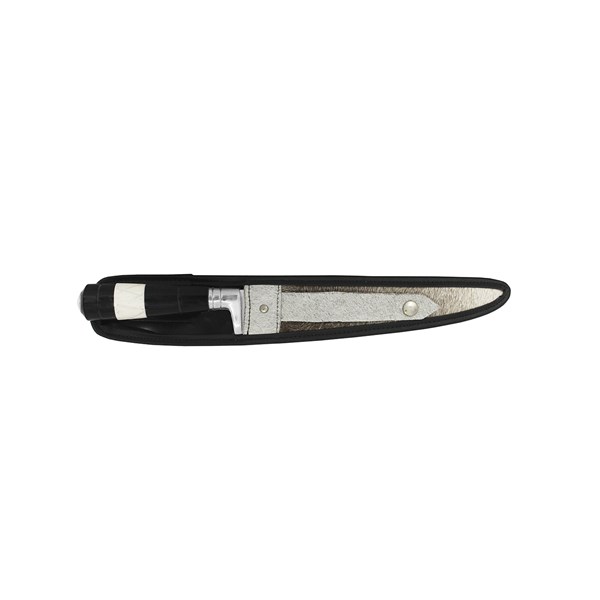 Faca 09 Inox 420 Cabo Osso Chifre