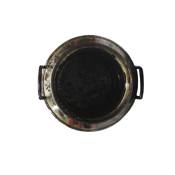 Galão Tambor Latão Tarro Leite Metal Decorativo 50L Verniz