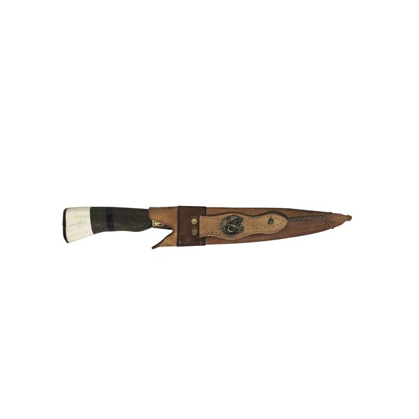 Faca 09 Carbono 1070 Larga Cabo Misto