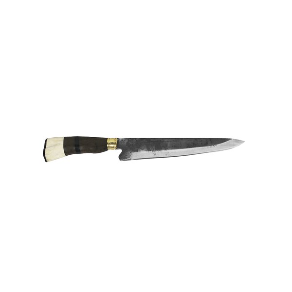 Faca 09 Carbono 1070 Larga Cabo Misto