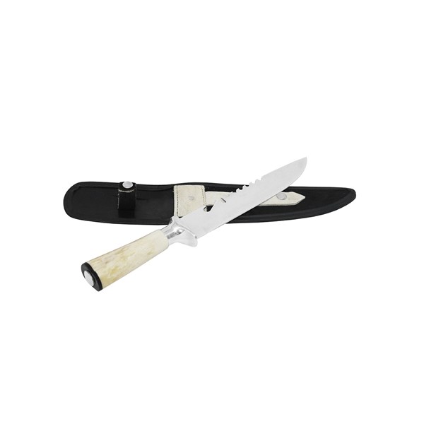 Faca Punhal 09 Inox 420 Abridor Cabo Osso