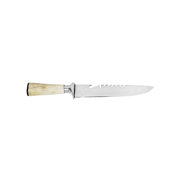 Faca Punhal 09 Inox 420 Abridor Cabo Osso