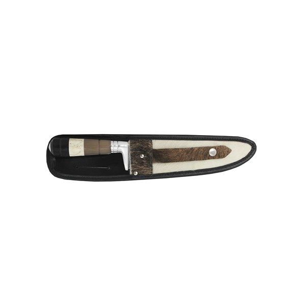 Faca 08 Inox 420 Cabo Osso Chifre