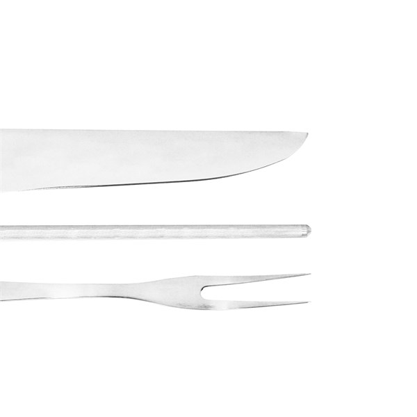 Faca Chaira Garfo 08 Inox 420 Cabo Tatu