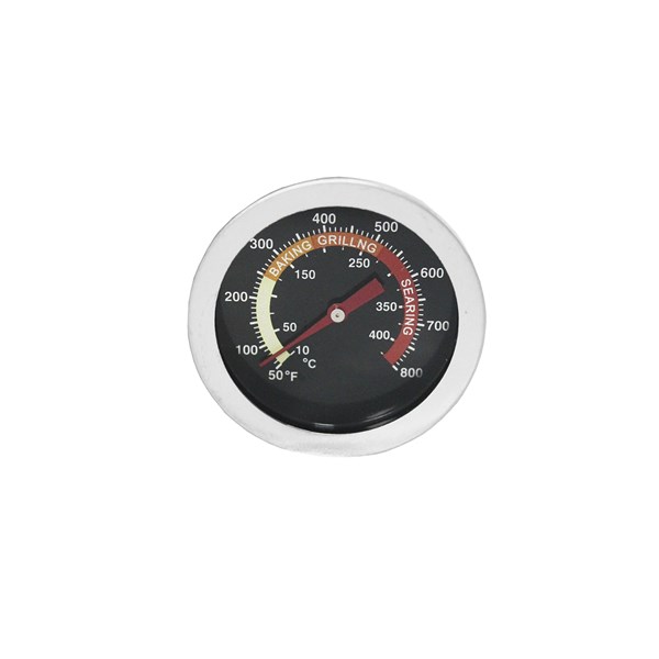Termômetro Analógico Visor 2 Polegadas 10-400°C Haste 40mm Inox