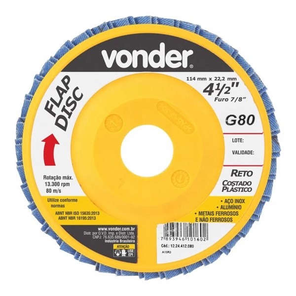 DISCO FLAP 4.1/2 GR 80